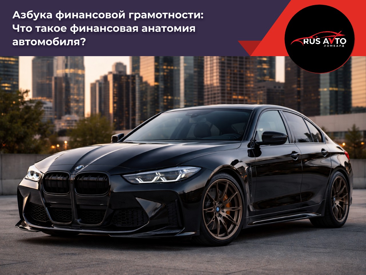 Что такое финансовая анатомия автомобиля?
