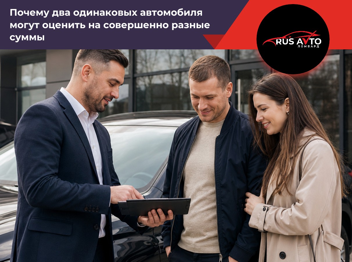 Почему два одинаковых автомобиля могут оценить на совершенно разные суммы
